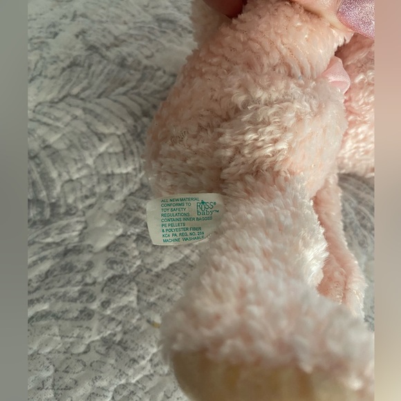 🍼 VINTAGE RUSS BERRIE BABY PLUSH BEAR “TINKLE”. HIGHLY COLLECTIBLE! APPROX 8”. - Picture 9 of 10